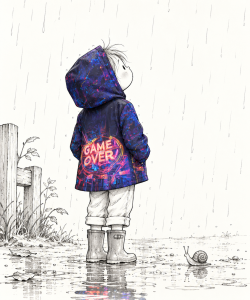 Garçon softshell pluie