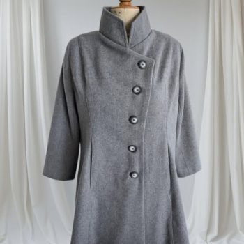 manteau gris